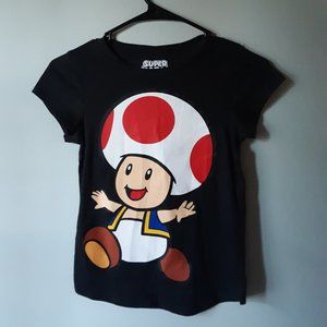 Toad-Super Mario- TShirt Youth XL NWOT